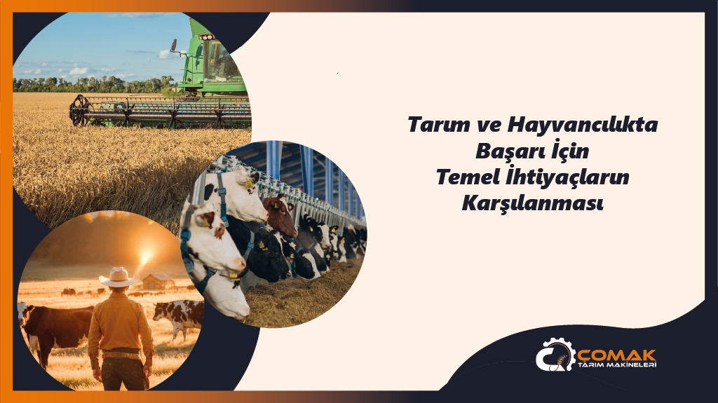 Tarım ve Hayvancılıkta Başarı İçin Temel İhtiyaçların Karşılanması