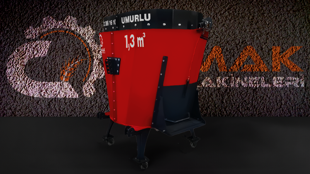 1.3m3 Yem Karma Makinesi