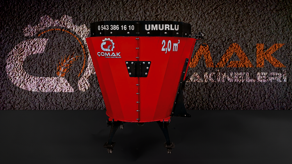 2m3 Yem Karma Makinesi